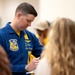 US Navy Blue Angels visit Damonte Ranch High School