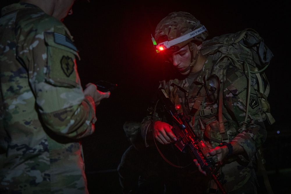 Army Best Squad Competition: 12-mile ruck, weapon assembly