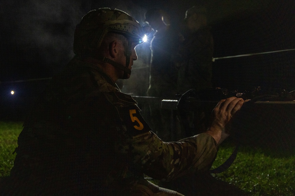 Army Best Squad Competition: 12-mile ruck, weapon assembly