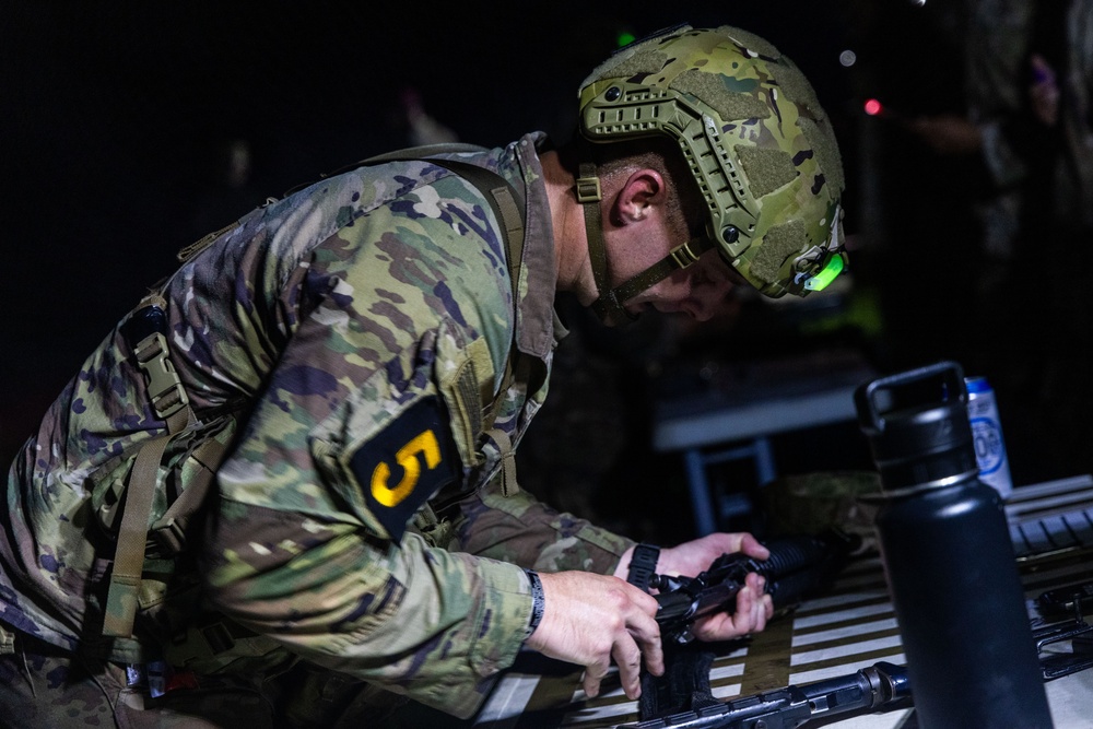 Army Best Squad Competition: 12-mile ruck, weapon assembly