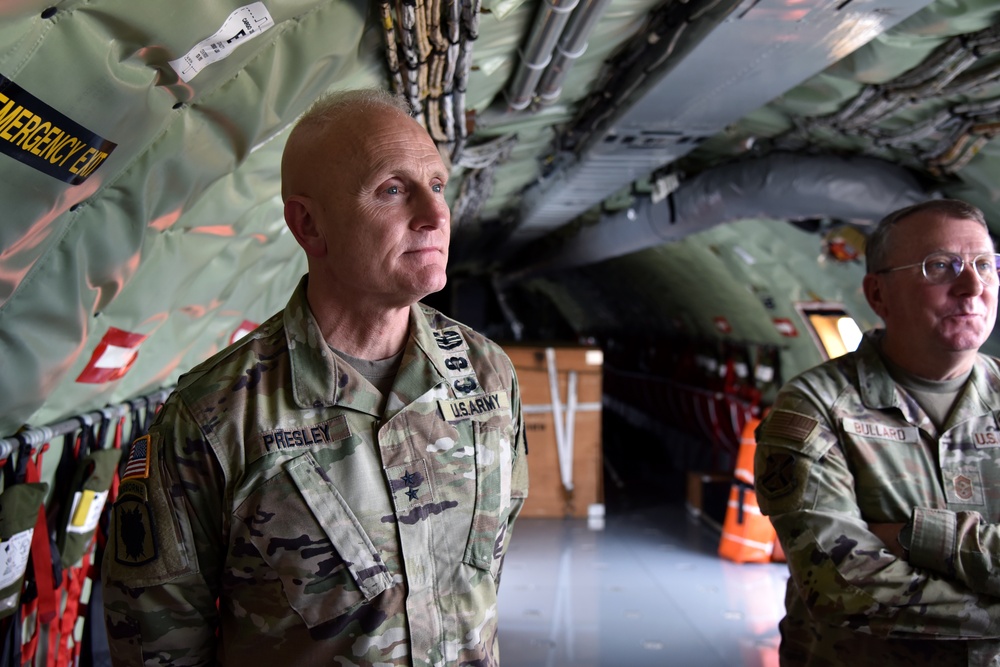 117 ARW visited by AL National Guard Assistant Adjutant General and AL ANG Command Chief