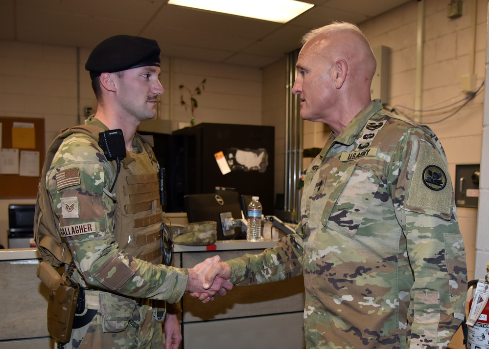 117 ARW visited by AL National Guard Assistant Adjutant General and AL ANG Command Chief