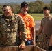 Tennessee Army National Guardsmen and volunteers assist in unloading supplies at Elizabethton Airport