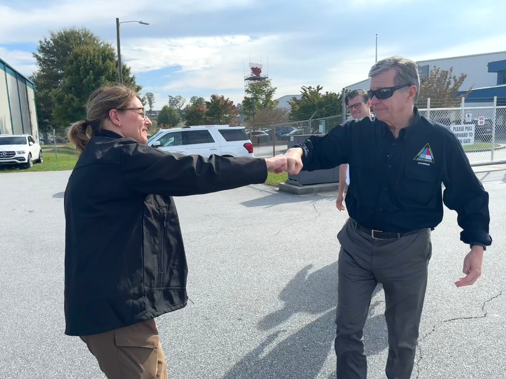 FEMA Administrator, N.C. Department of Health and Human Services Secretary Kody Kinsley and Gov. Roy Cooper Meet to Discuss Response and Recovery Efforts in North Carolina