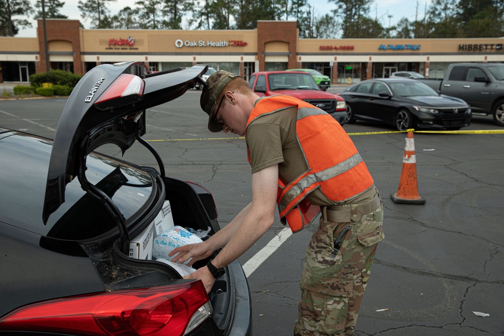 Distributing Supplies