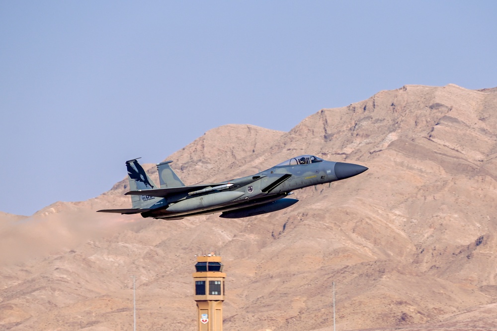 Griffins Support F-15 Eagle WIC at Nellis