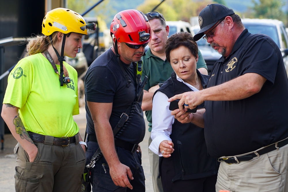 Humphreys County Sheriff Discusses Hurricane Helene's Impact to U.S Fire Administrator