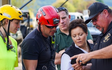 Humphreys County Sheriff Discusses Hurricane Helene's Impact to U.S Fire Administrator