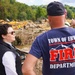 U.S. Fire Administrator Dr. Lori Moore-Merrell Discusses Hurricane Helene Aftermath with Local Firefighter