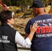 U.S. Fire Administrator Dr. Lori Moore-Merrell Discusses Hurricane Helene Aftermath with Local Firefighter