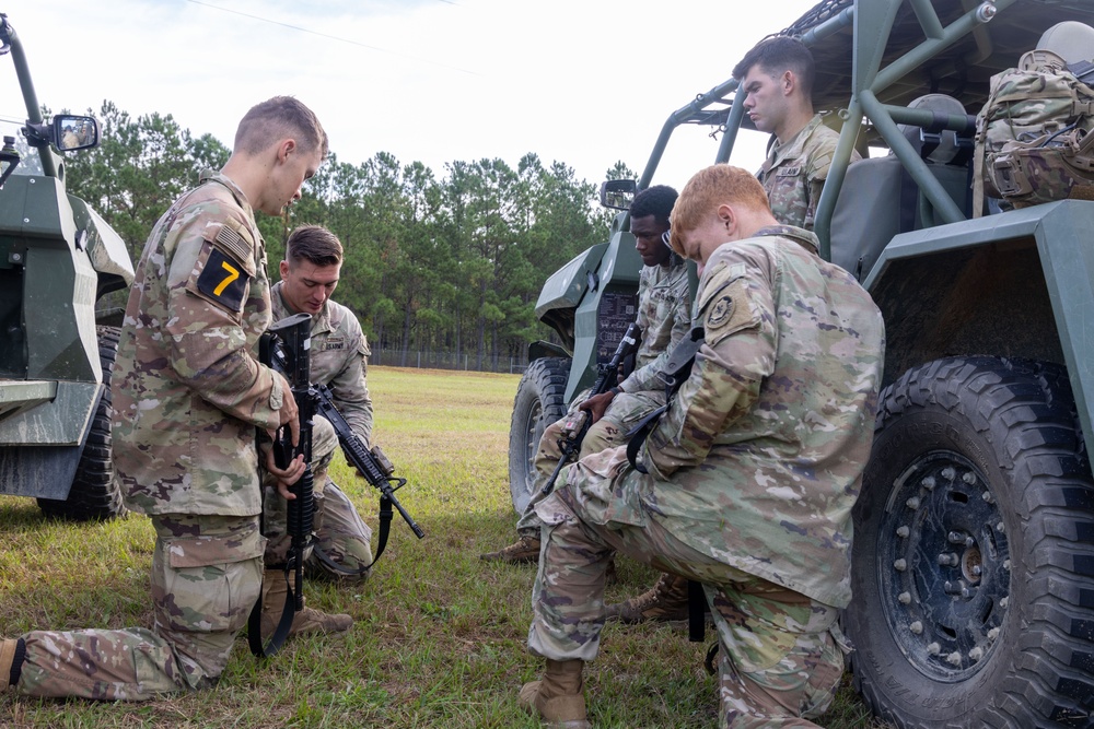Army Best Squad Competition: M4 Carbine Range