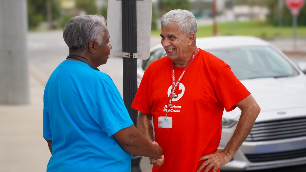 Local Councilman Nick Harden and American Red Cross Volunteers Provide Meals to Hurricane Helene Survivors