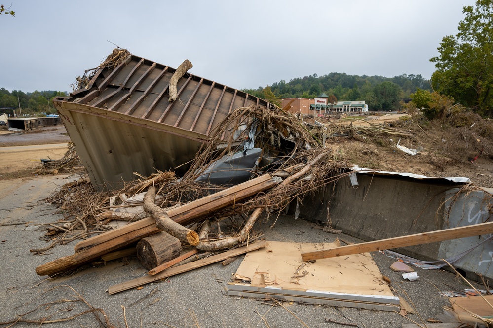 USACE debris teams assess counties affected by Hurricane Helene