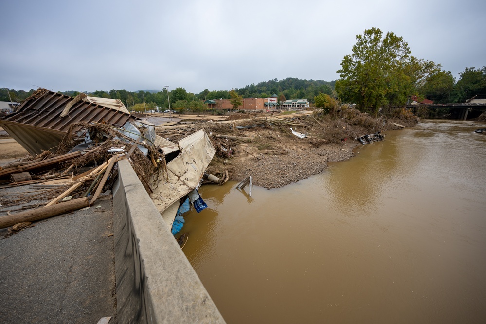 USACE debris teams assess counties affected by Hurricane Helene