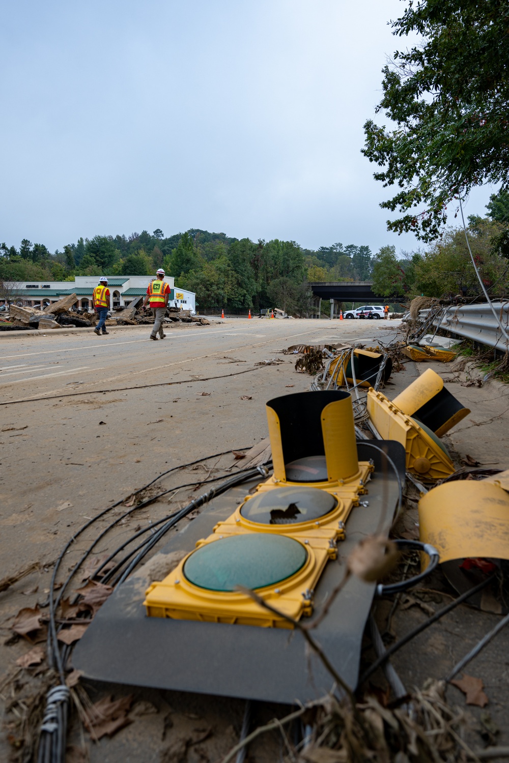 USACE debris teams assess counties affected by Hurricane Helene