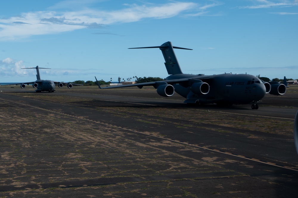 62d Airlift Wing Explodes into Pacific Theater for Rainier War 25A Exercise