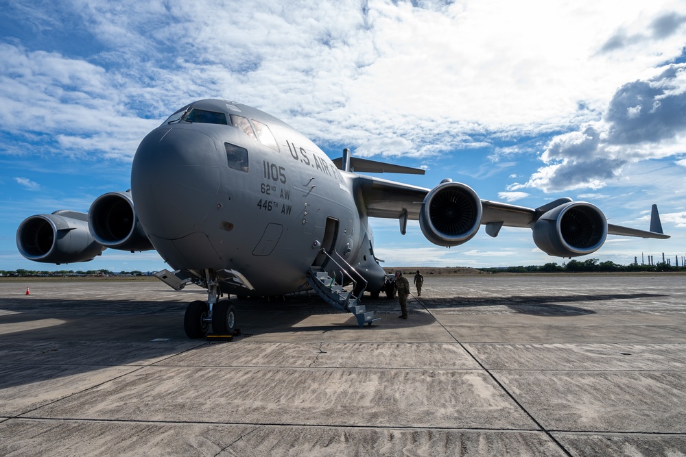 62d Airlift Wing Explodes into Pacific Theater for Rainier War 25A Exercise