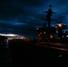 Theodore Roosevelt Transits the Pacific Ocean During Sunrise