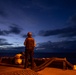 Theodore Roosevelt Transits the Pacific Ocean During Sunrise