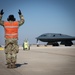 131st Bomb Wing &amp; the 190th Air Refueling Wing participate in a hot pit refueling of a B-2 Spirit Bomber