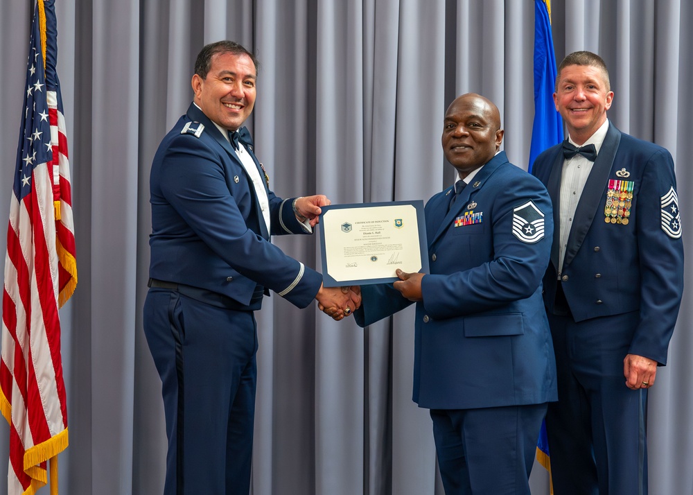 Citizen Airmen inducted as senior noncommissioned officers