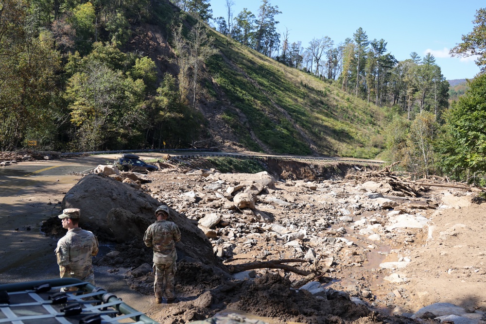 XVIII Airborne Corps Hurricane Helene Relief