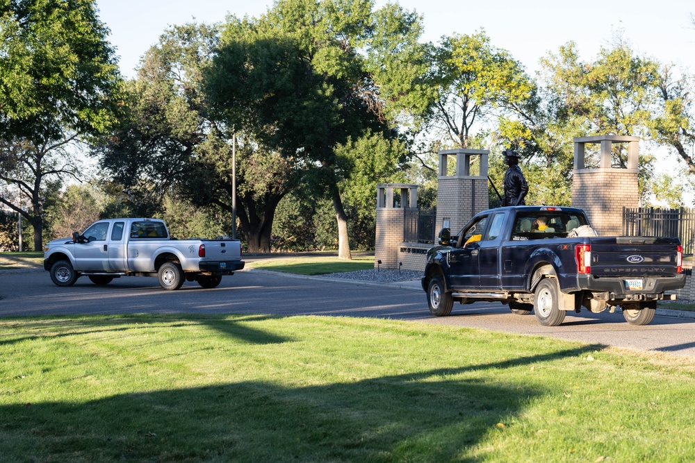 North Dakota National Guard activated for fire response.