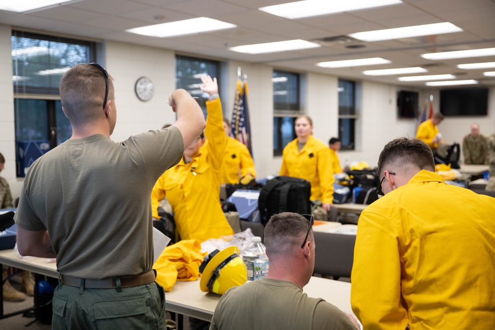 North Dakota National Guard activated for fire response.