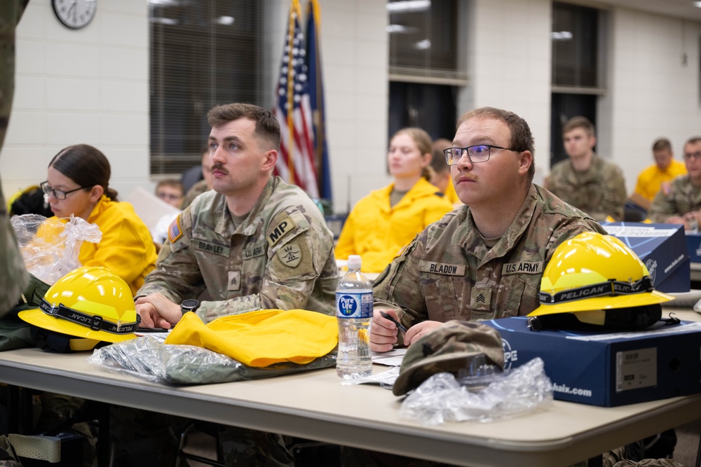 North Dakota National Guard activated for fire response.