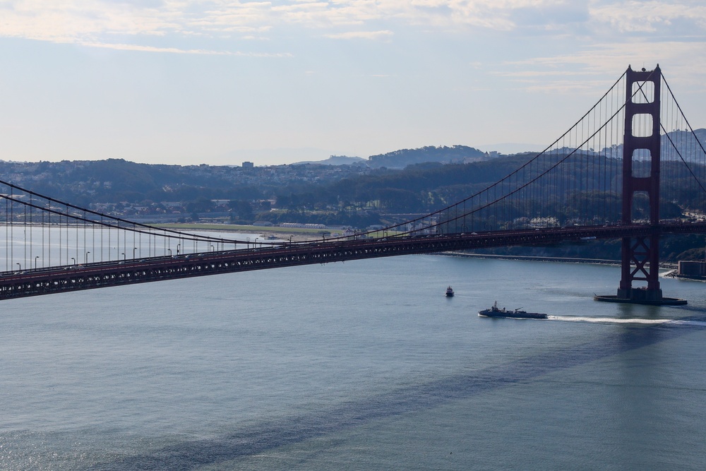 Ships Arrive for San Francisco Fleet Week 2024