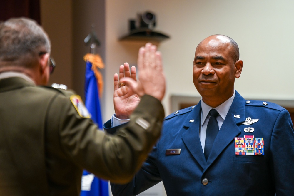 Maj. Gen. Edward Evans, Jr. Promotion