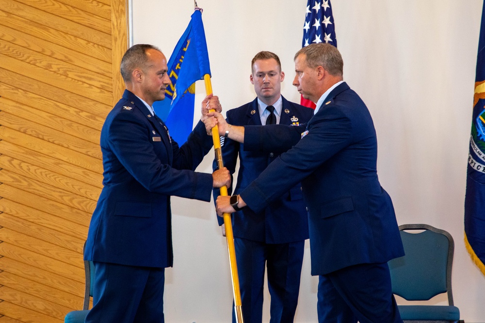 127th Communication Squadron Change of Command