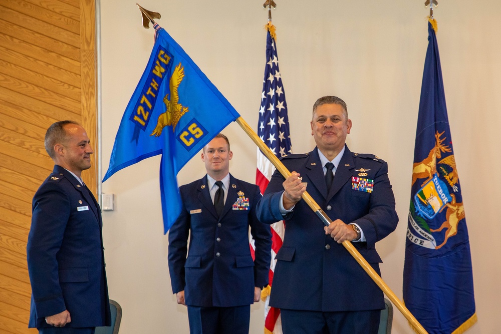 Ferrell takes command of 127th Communications Squadron