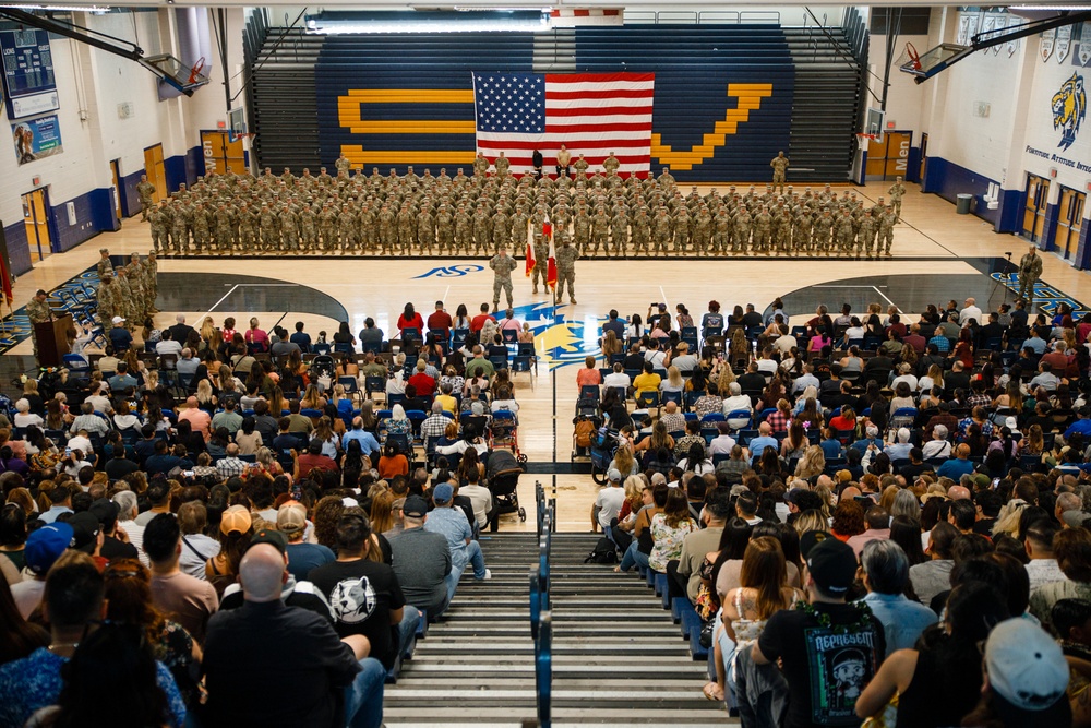 Mobilization ceremony marks start of year-long deployment for Nevada Army Guard Soldiers