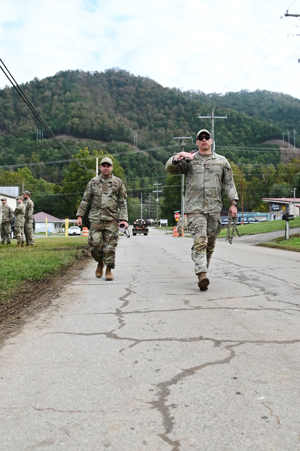 Hampton, TN disaster relief worksite