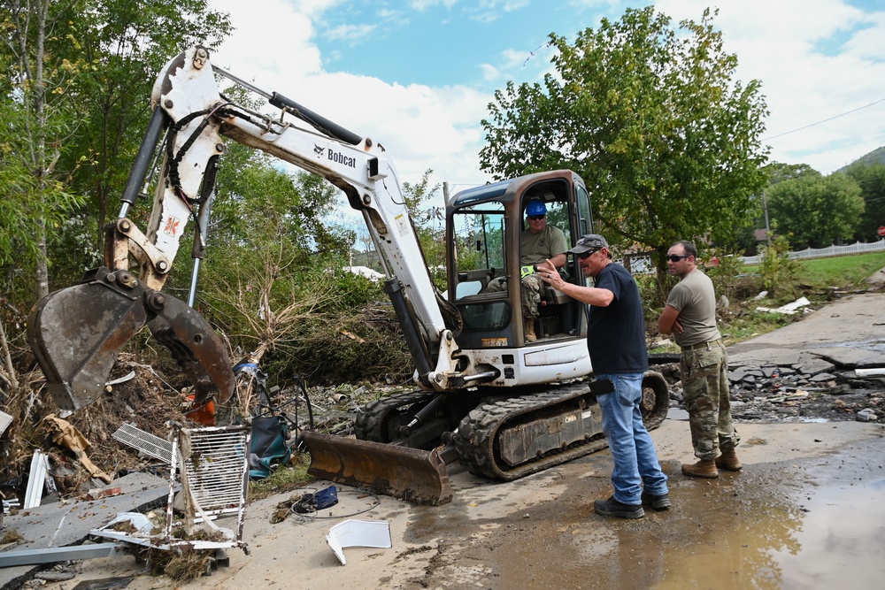 Disaster relief worksite