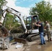 Disaster relief worksite