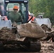 Clearing with a skid steer