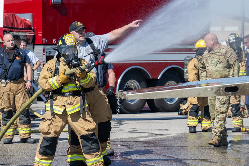 Airmen participate in Major Accident Response Exercise