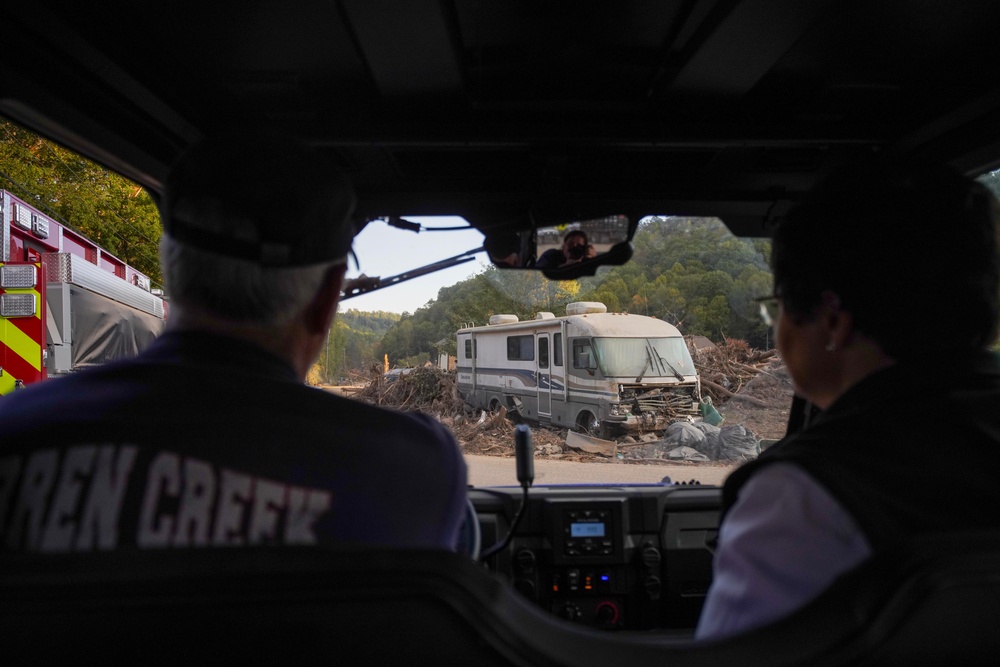 Recovery Efforts Ongoing After Hurricane Helene in Buncombe County, NC