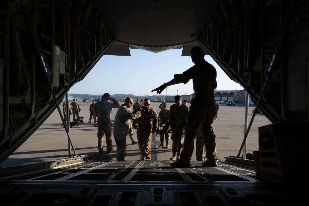 Airmen participate in mass casualty exercise