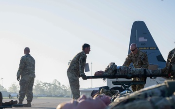 Airmen participate in mass casualty exercise