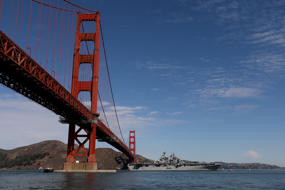 Ships Arrive for San Francisco Fleet Week 2024