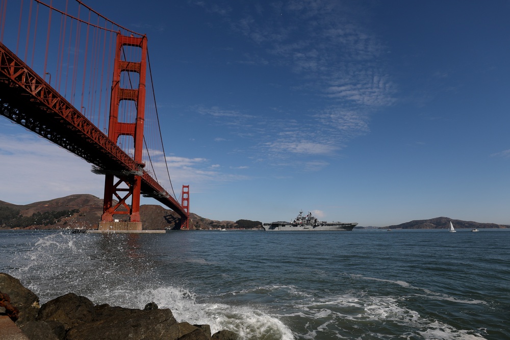 Ships Arrive for San Francisco Fleet Week 2024