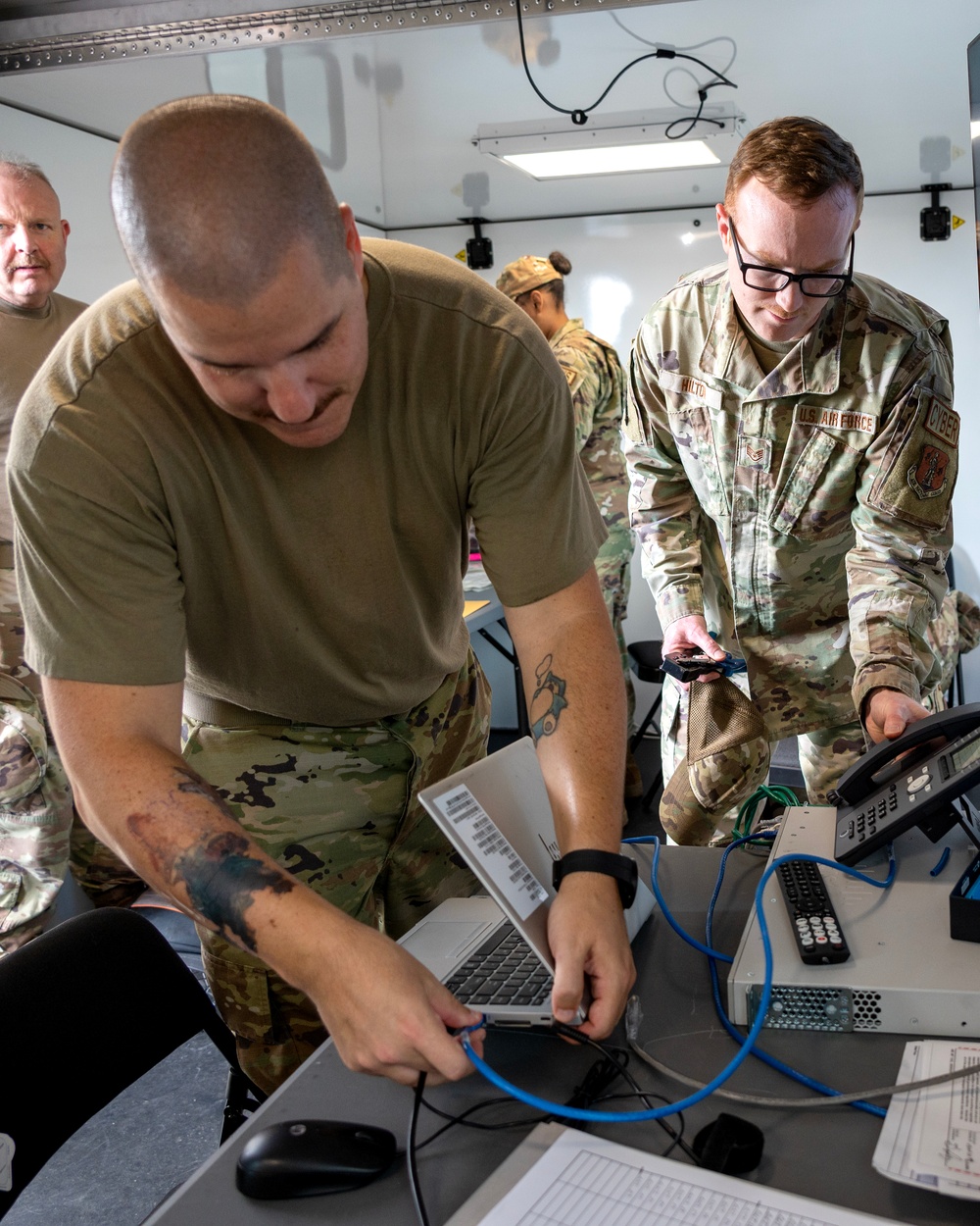 145th COMM Ensuring Connectivity During Helene Recovery