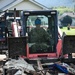 Clearing debris