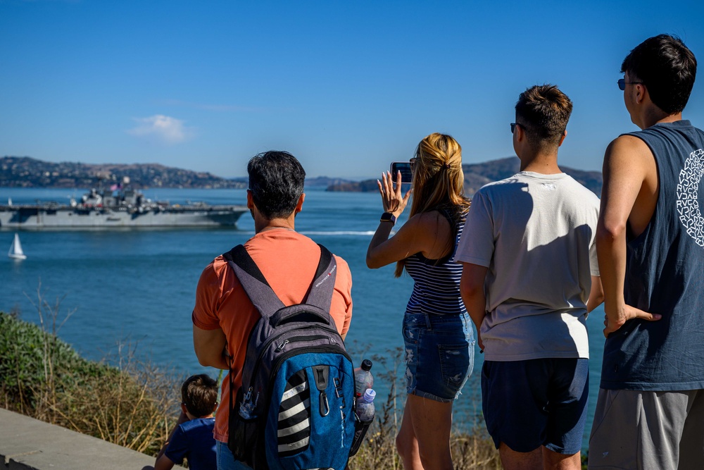 U.S. Navy Ships Arrive for SFFW 2024