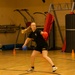 52nd ADA BDE Command Team plays dodgeball with 5-7 ADA Leadership