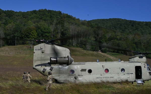 Maryland Army National Guard Hurricane Helene Relief Efforts
