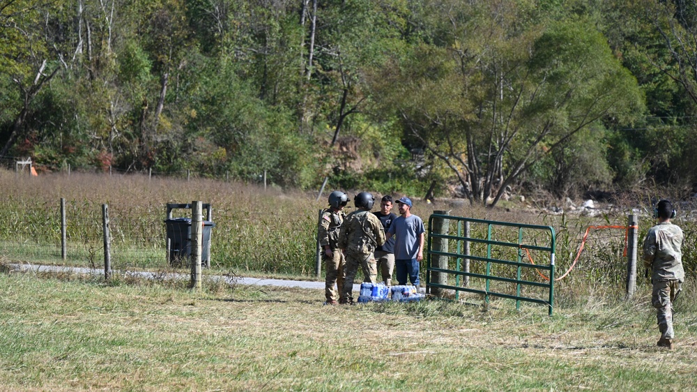 Maryland Army National Guard Hurricane Helene Relief Efforts